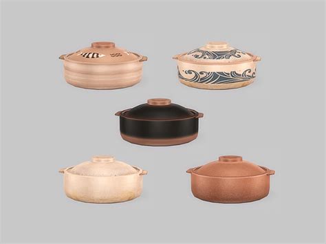 The Sims Resource - Kitchen Accessories Casserole Pot