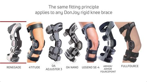 DonJoy Rigid Knee Brace Fitting Guide YouTube