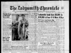 The Ladysmith-Chemainus Chronicle Archive - Newspapers.com™