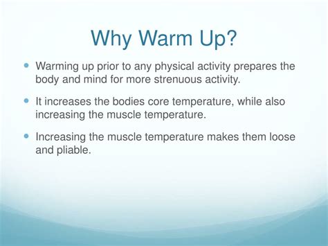 Ppt Warming Up And Cooling Down Powerpoint Presentation Free Download