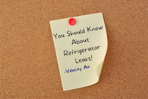 Refrigerant Leaks In Your System What You Need To Know