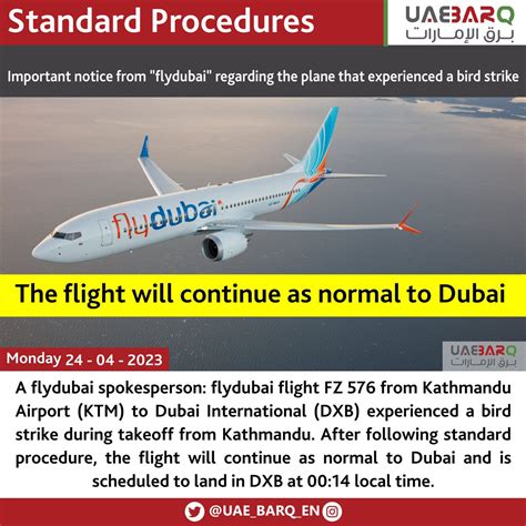 Uae Barq On Twitter Important Notice From Flydubai Regarding The