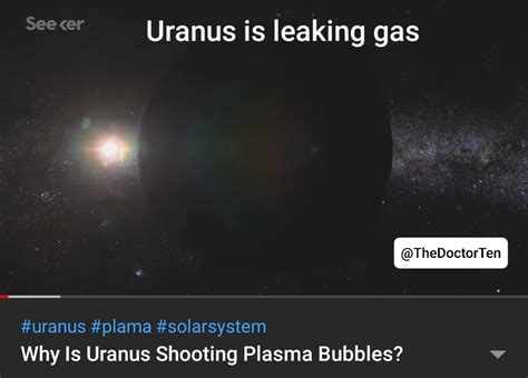 Uranus Is Leaking Gas Literally Rmemes