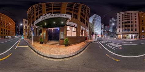 Wellington New Zealand Street Architecture HDRi Maps And Backplates