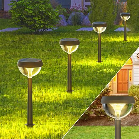 Czoele Lampe Solaire Exterieur Lot De Lampes Solaires Jardin Led