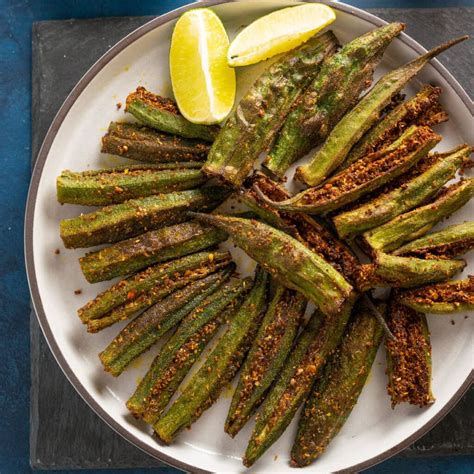 Bharwa Bhindi Stuffed Okra Piping Pot Curry