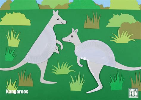 Australian Paper Plate Animals The Craft Train