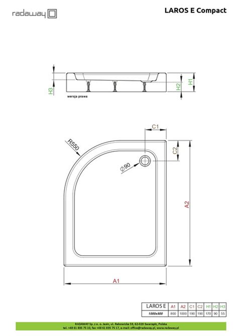 Radaway Laros E Compact X R Sle R