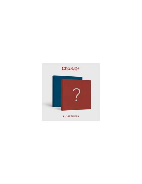 SET Kim Jae Hwan 3rd Mini Album Change SET Ver 2CD 2Poster