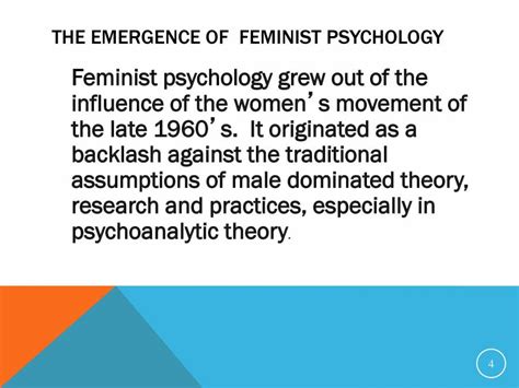 A Basic Introduction To Feminist Psychology Powerpoint Slides