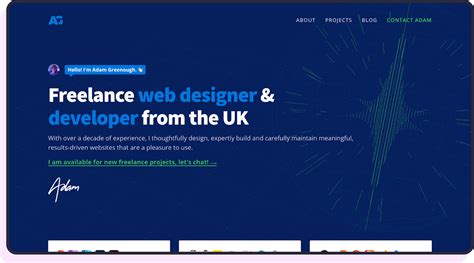 30 inspiring web developer portfolio examples you have never seen before