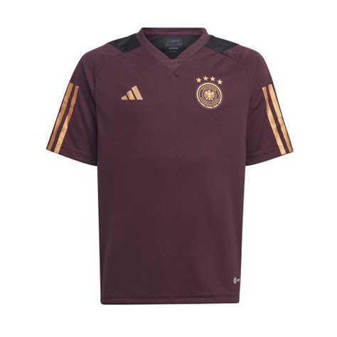 Maglia Adidas Alemania Training Mundial Qatar Ni O Shadow Maroon