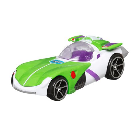 Hot Wheels Disney 100 Buzz Lightyear Character Car 1 64 Scale Collectible Toy Walmart