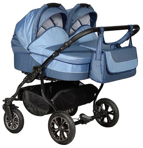Универсальная коляска для двойни Indigo Charlotte Duo (2 в 1) — купить ...