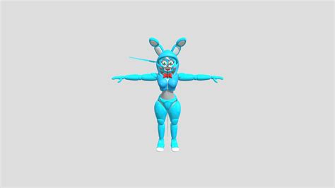 Cute Toy Bonnie Download Free 3d Model By Milesthe Nsfw Template