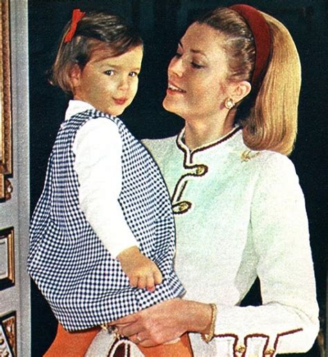 Princess Grace With Daughter Princess Stephanie Photo Reginald Davis