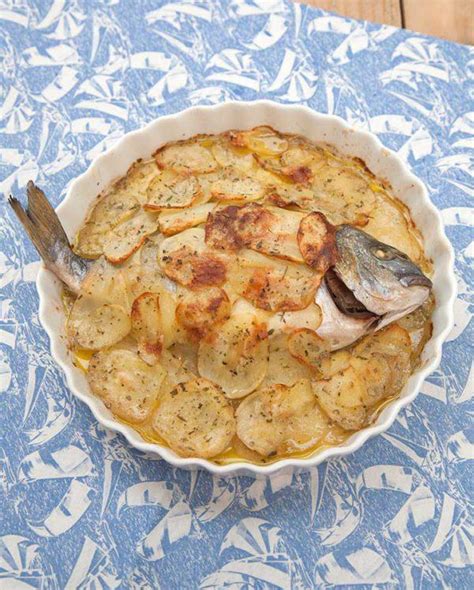 Orata Saporita Con Capperi E Olive In Crosta Di Patate Ideericette