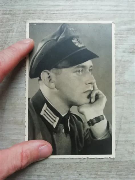 SOLDAT KAMERAD PORTRAIT Wehrmacht Heer 2 WK 9x14 Orig Foto EUR 3 17