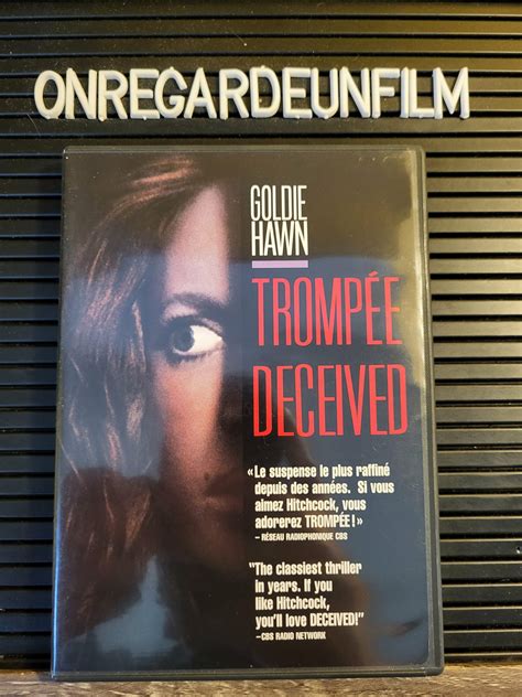 Trompée Deceived 1991 Boutique Ciné Dvd