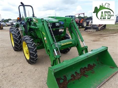 John Deere 5055 E Doccasion Tracteur Agricole 55 Ch 2016