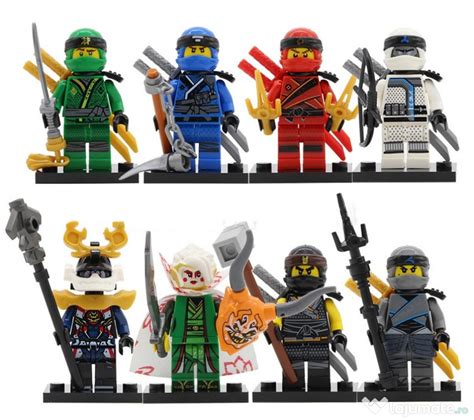 Set 8 Minifigurine Tip Lego Ninjago Sezon 8 Cu Harumi