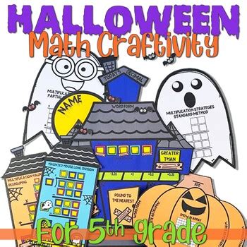 HALLOWEEN SALE 50% OFF ONLY 48 HOURS | HALLOWEEN MATH CRAFT BUNDLE For ...