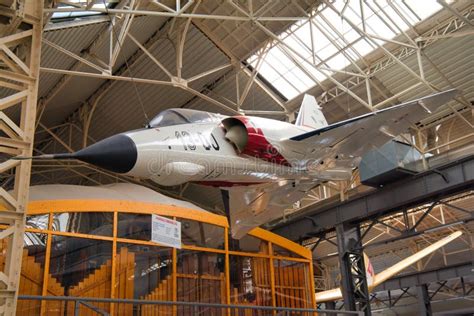 Speyer Germany October 2022 Grey Gray Red Mikoyan Gurevich Mig 21