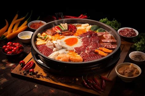 Premium Photo A Culinary Adventure With Chongqing Hot Pot