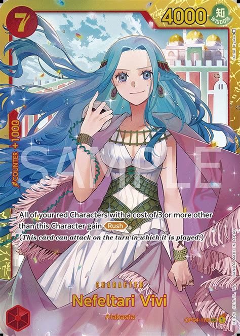 Op Nefeltari Vivi Card One Piece Card Game