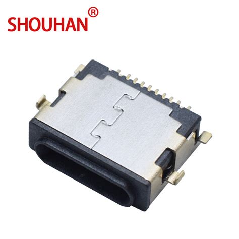 Usb Connector Type B Female Socket Smt Soldering Jack Degree Pin