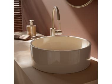 BETTEBALANCE Countertop Round Steel Washbasin By Bette Design