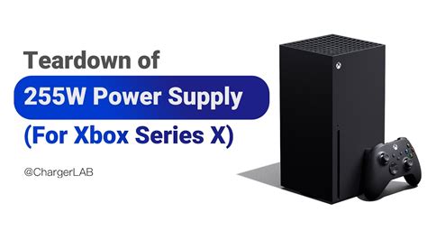 Teardown Of 255w Power Supply For Microsoft Xbox Series X Youtube