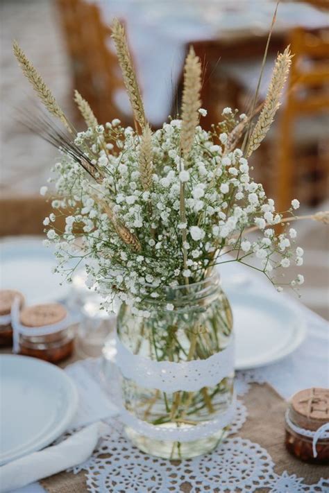 30 Timelessly Elegant Babys Breath Wedding Centerpieces Weddingomania