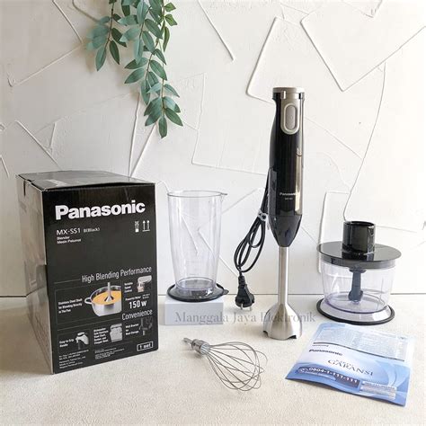 Jual Panasonic Hand Blender Complete Mx Ss Mx Ss Garansi Resmi