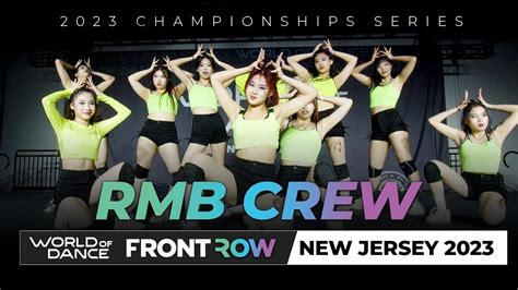 RMB CREW Team Division World Of Dance New Jersey 2023 YouTube