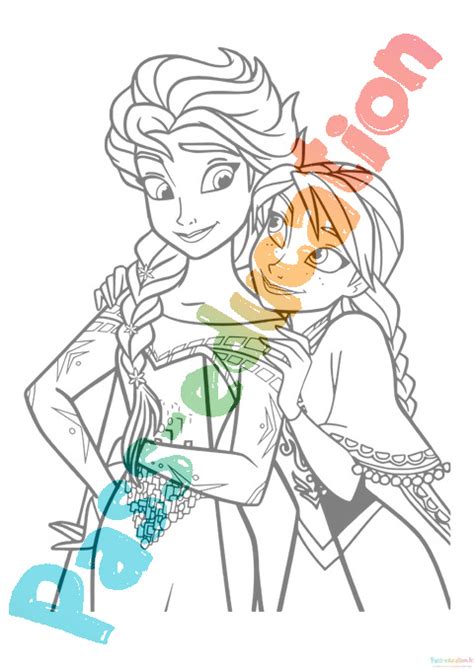 Coloriage Gratuit D Anna