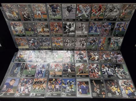 Lot Detail Upper Deck Nfl Legends Ftbl Complete Set Of