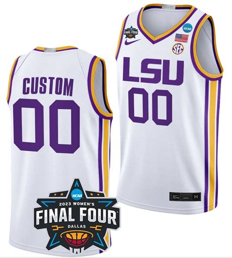 [available] Buy New Custom Lsu Tigers Jersey Final Four