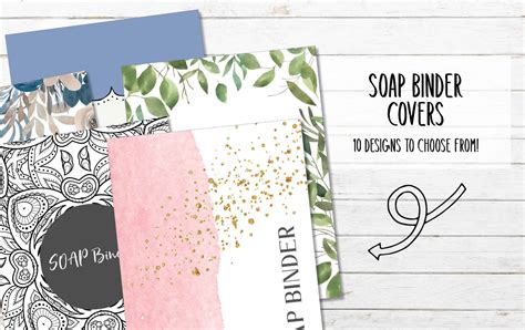 10 Printable SOAP Bible Study Binder Covers - My Printable Faith