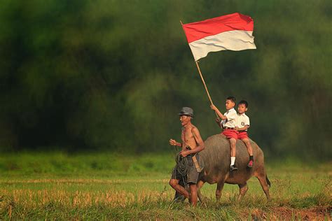 Potret Kehidupan Sehari Hari Orang Indonesia Di Desa Seru