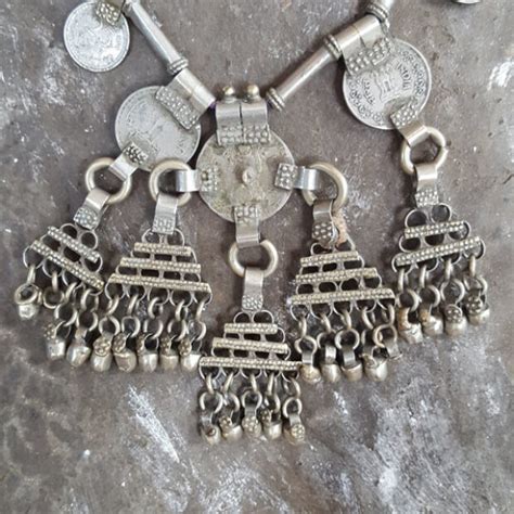 Antique Silver Indian Necklace