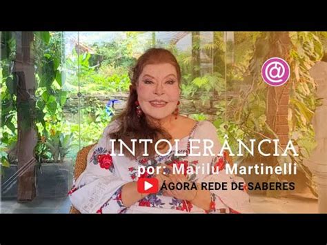 Intoler Ncia Pequenas Reflex Es Marilu Martinelli Youtube