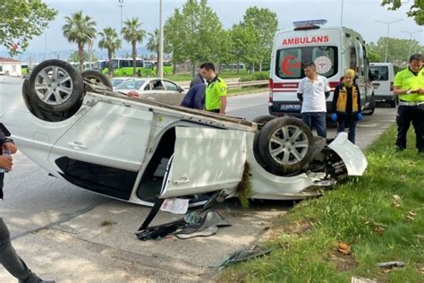 Takla Atan Otomobilden Burnu Bile Kanamadan Kt G Ncel Haberler