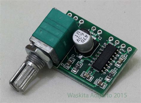 Amplifier Penguat Audio Kelas D 3 Watt PAM8403 – Elektrologi