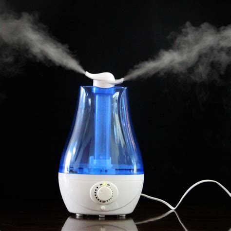 L Cool Mist Led Light Portable Ultrasonic Air Freshener Humidifier