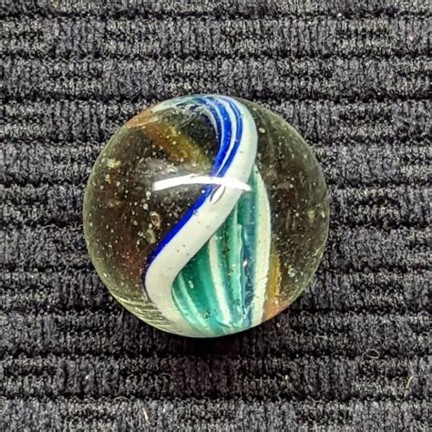 13 16 Naked Ish Razor Ribbon Swirl Old Rare Marbles
