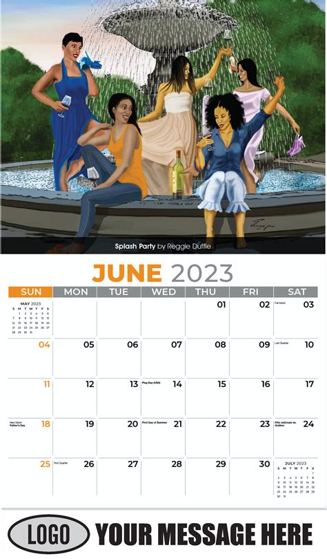 Business Promotion Calendar African American Art Low As