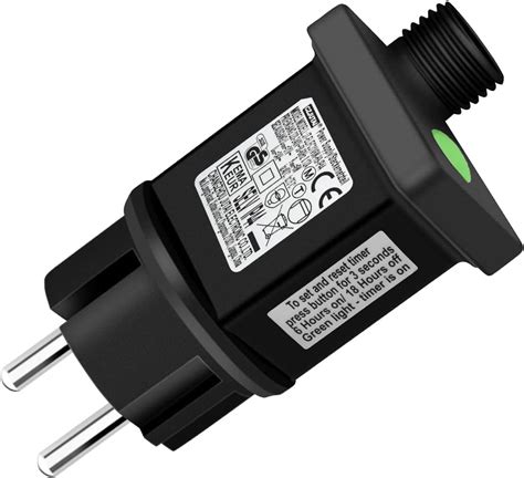 31V LED Netzteil LED Transformator Netzteil Lichterkette Adapter Mit 8