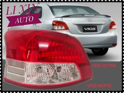 Toyota Vios Ncp Tail Lamp With Bulb Tail Light Assembly Tyc