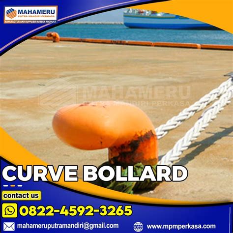 Curve Bollard Dermaga Curve Bolder Bollard Harbour Bollard